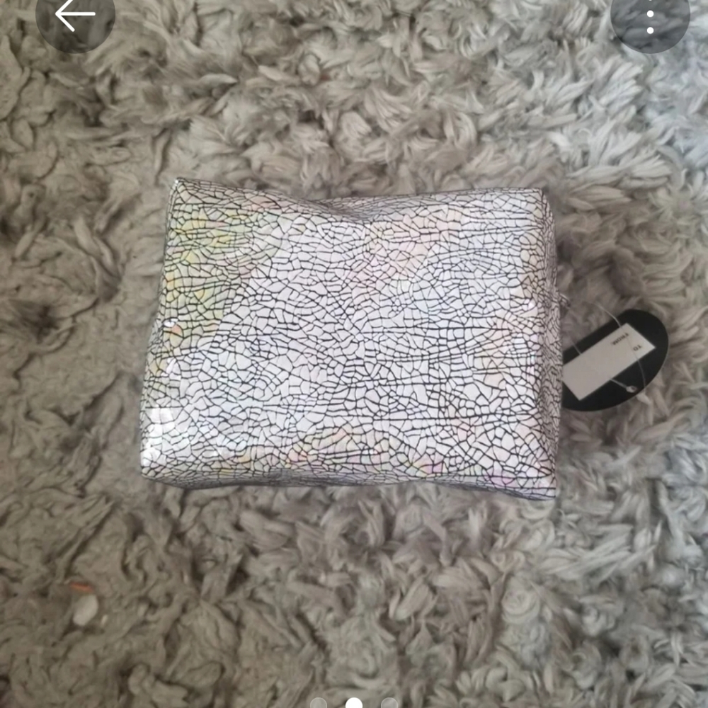 Holographic Loaf Make Up Bag